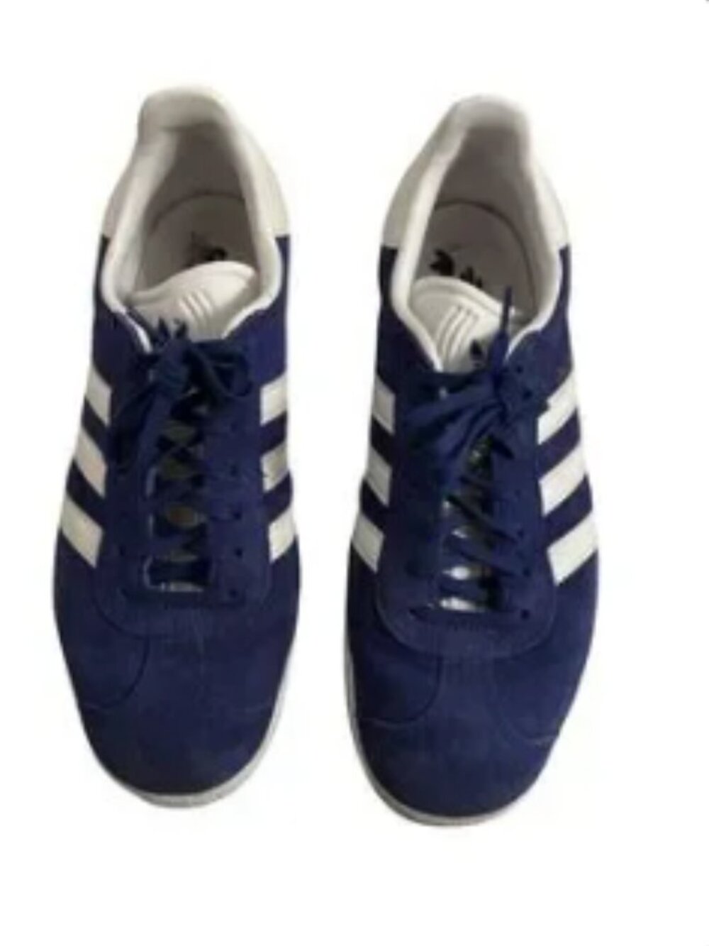 Adidas Gazelle Navy Blue Suede Sneakers